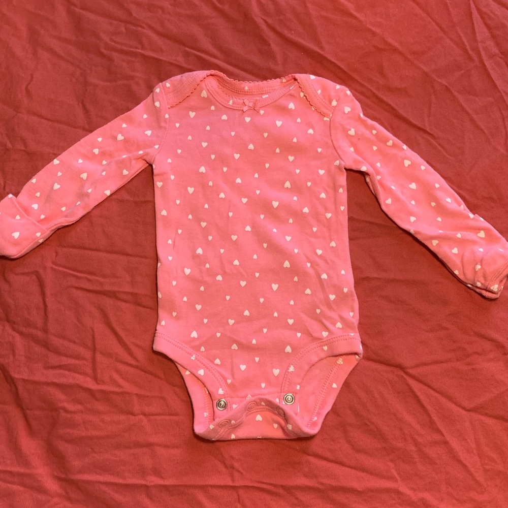 Carter’s newborn long sleeved onesie